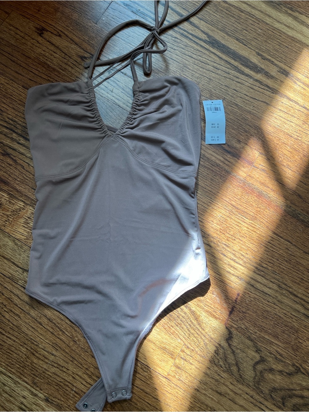 Abercrombie & Fitch Brown Bodysuit